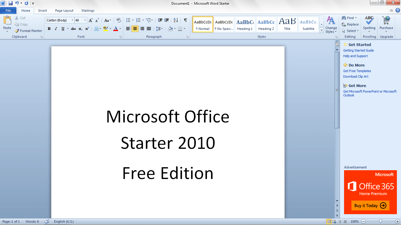 Microsoft word starter 2010 reinstall